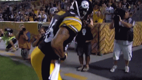 Hines Ward touchdown dance