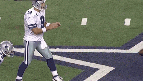 Romo surprised by snap again
