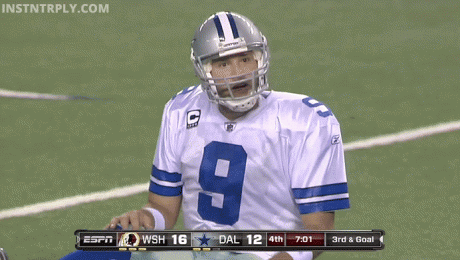 Romo "WTF bro?"